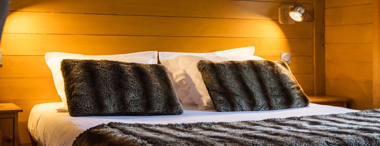 Chambre de l'hôtel Le Christiania*** à La Clusaz